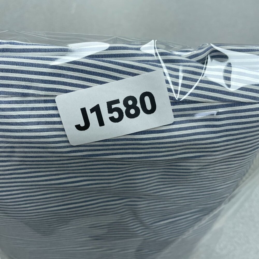 NEW Mario Serrani Women's XL  Comfort Stretch Capri Pants Navy/Ivory Stripped - Picture 12 of 12